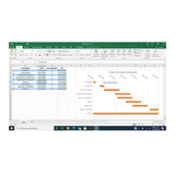 Diagrama De Gantt En Excel