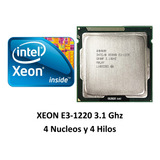 Procesador Intel Xeon E3-1220 4nuc4hilos  3.4ghz Sin Grafica