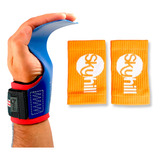 Kit Hand Grip Legacy Skyhill Usa E Munhequeira Suor Laranja