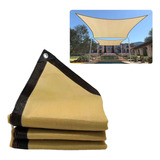 Toldo Beige Con Protección Solar Para Jardín Y Exterior, 2 X