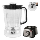 Copo Liquidificador Mondial Turbo Inox L-1000 L-1100 Preto