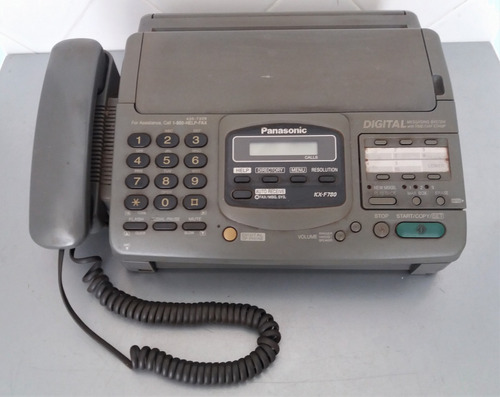 Telefone Fax Secretária Eletrônica Panasonic Kx-f780 