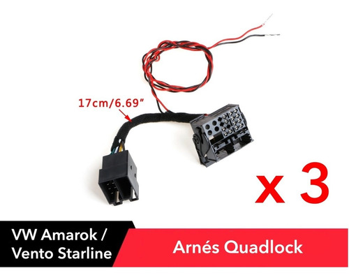 Arnes Quadlock Vw Amarok Vento Lote