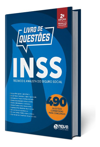 Apostila Questões Comentadas Do Inss - Técnico E Analista