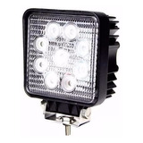 Faro Proyector 9led 27w 1890lm Redondo Ideal Moto Cuatri 4x4