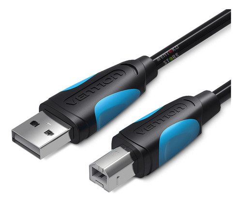 Cabo Usb B 2.0 Impressora Hp Epson Brother LG 3m Vention