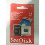 Memoria Micro Sdhc Con Adaptador  Sandisk 32 Gb  $250