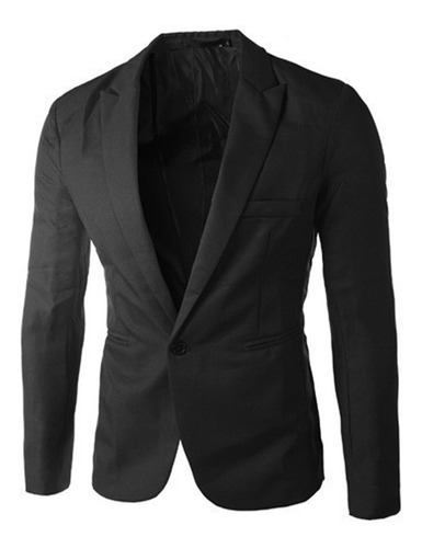 Charm Hombres Casual Slim Fit Un Botón Traje Blazer Coa19471