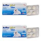 Helfine Plus Para Cães Vermífugo Com 2 Caixas