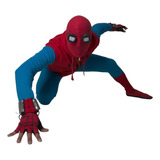 Spider-man Homecoming Traje Casero Cosplay