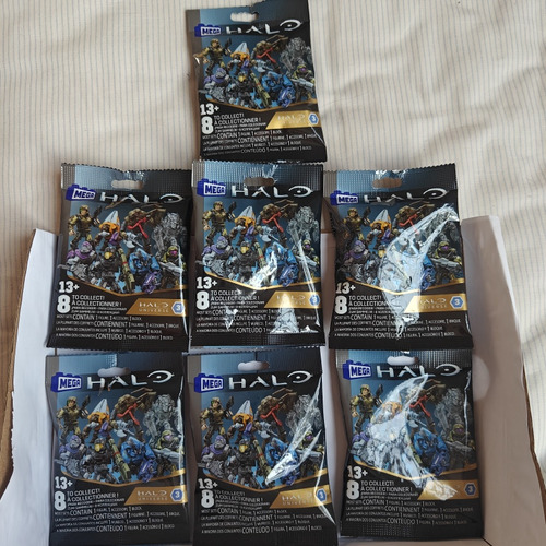 Mega Construx Halo Serie Universe 7/8 Semi Completa Sellada 