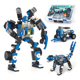 Jitterygit Robot Building Toy Regalo Para Niños, Regalo De T