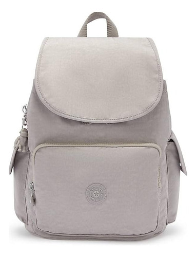 Mochila Urbana Kipling City Pack Color Gris Diseño Poliéster 13l