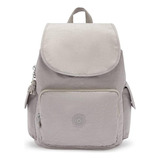 Mochila Urbana Kipling City Pack Color Gris Diseño Poliéster 13l