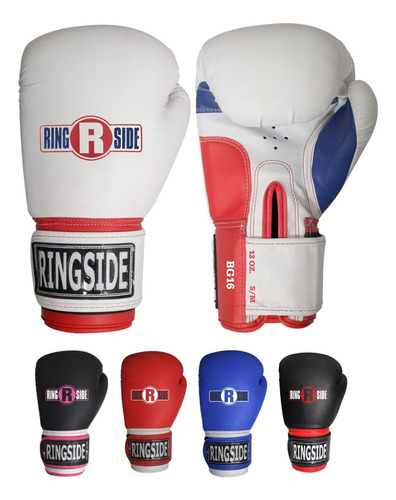 Guantes De Boxeo Ringside Grande/x-grande Blanco