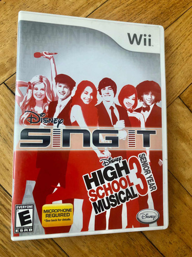 High School Musical 3 Sing It Nintendo Wii Y Wii U Karaoke