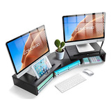 Loryergo - Soporte Vertical Para Monitor Doble - Soporte Par