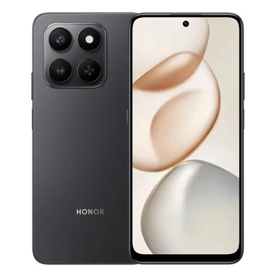 Honor 400 Smart 5g Dual Sim Negro 8gb Ram 256gb Celular Pantalla 6.77'' Tft Lcd Teléfono Snapdragon 6s Gen 3 Smartphone 6500mah Android 15, Ip65, Nfc