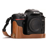 Megagear Mg1251 Nikon D7500 Ever Ready - Funda De Piel Autén