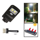 Lampara Foco Sensor Solar Led 60w Control Remoto + Soporte