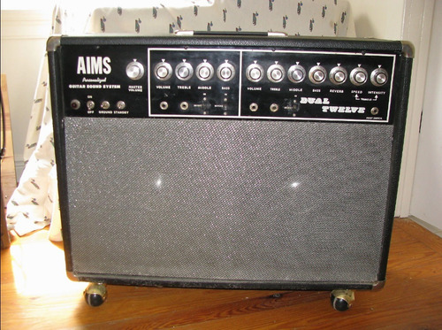 Amplificador Aims Dual 12 1973