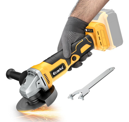 Amoladora Angular Inalámbrica Para Batería Dewalt De 20 V, A