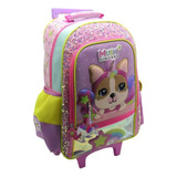 Mochila Carro Simones Mushi Lentejuelas 18 P Sharif Express