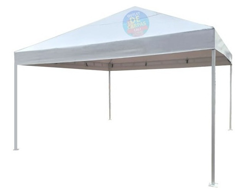 Carpa 3x3 Para Eventos Tipo Kiosko Lona Pvc 100% Impermeable