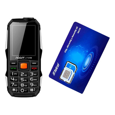 Celular Uso Rudo Powerbank 2g Qtouch Q29 +chip Telcel | Meses sin interés