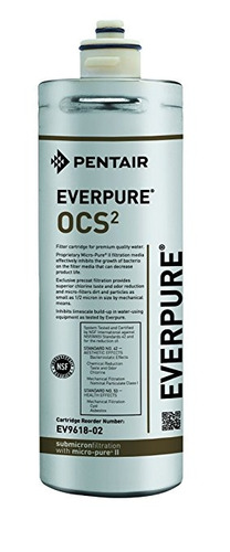 Cartucho De Filtro 2 Everpure Ev9618-02 Ocs