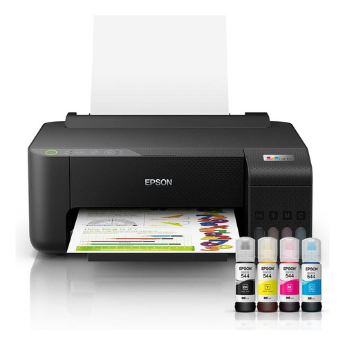 Impressora Epson Ecotank L1250 Colorida Bivolt Preto