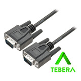 Cabo Vga Macho + Vga Macho 10m Preto 30awg