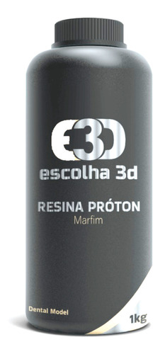 Resina Para Impressão 3d - Marfim -  Escolha3d - 1kg 