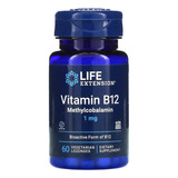 Life Extension Vitamina B12 Metilcobalamina 1 Mg 60 Caps Sfn