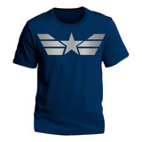 Remeras Capitan America Escudo Simbolo Superheroe