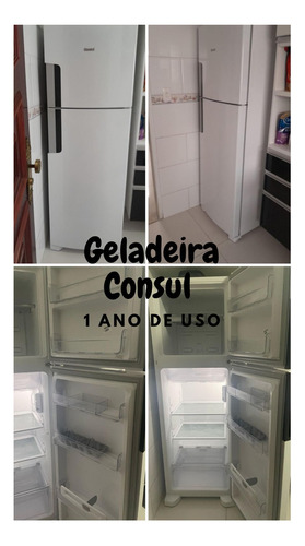 Geladeira Frost Free Duplex 386 Lit.branca Consul Branco110v