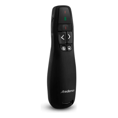 Apuntador Láser y Presentador Inalámbrico para Diapositivas, Conexión USB Plug & Play, Control para Presentaciones, Compatible con Windows, Mac, PowerPoint y Prezi. Incluye Estuche y Baterías | MercadoLibre