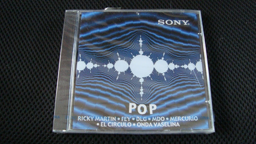 Sony Pop Ricky Martin, Fey, Mercurio, Onda Vaselina Cd