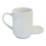 Mug Bhoro Cerámica Blanco Glossy 470 Ml