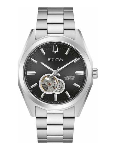 Reloj Bulova Hombre 96a270 Surveyor Automatico Acero