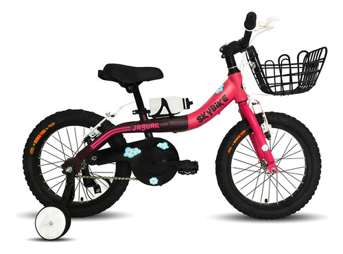 Bicicleta Infantil Skybike Niña Rodada 16 Ruedas Entrenadora