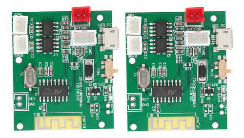 1 Par De Módulos De Amplificador De Potencia, Placa Amplific