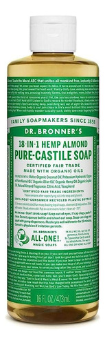 Dr Bronners Jabon  Almendra 16 