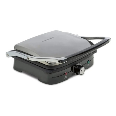 Asador Parrilla Doble Sandwichera Cocina Hamilton Beach Color Gris | Envío gratis