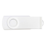 Pen Drive Giratorio Blanco / Twist 4gb - Minimo 30 Unid.