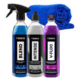 Cera Carnauba Blend Spray Vonixx +  Intense + Shampoo V-floc