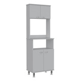 Mueble Alacena Madera 4 Puertas Fenix Blanco Excelsior