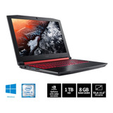 Notebook Gamer Acer 15,6''an515-51-50u2 I5-7 8gb 1tb Gtx1050