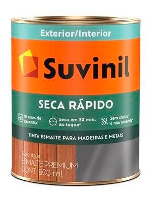 Suvinil Esmalte Seca Rápido Brilhante Gelo 900ml