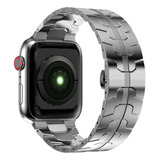 Correa De Acero De Lujo Para Apple Watch Ultra 8 7 Se 6 5 4